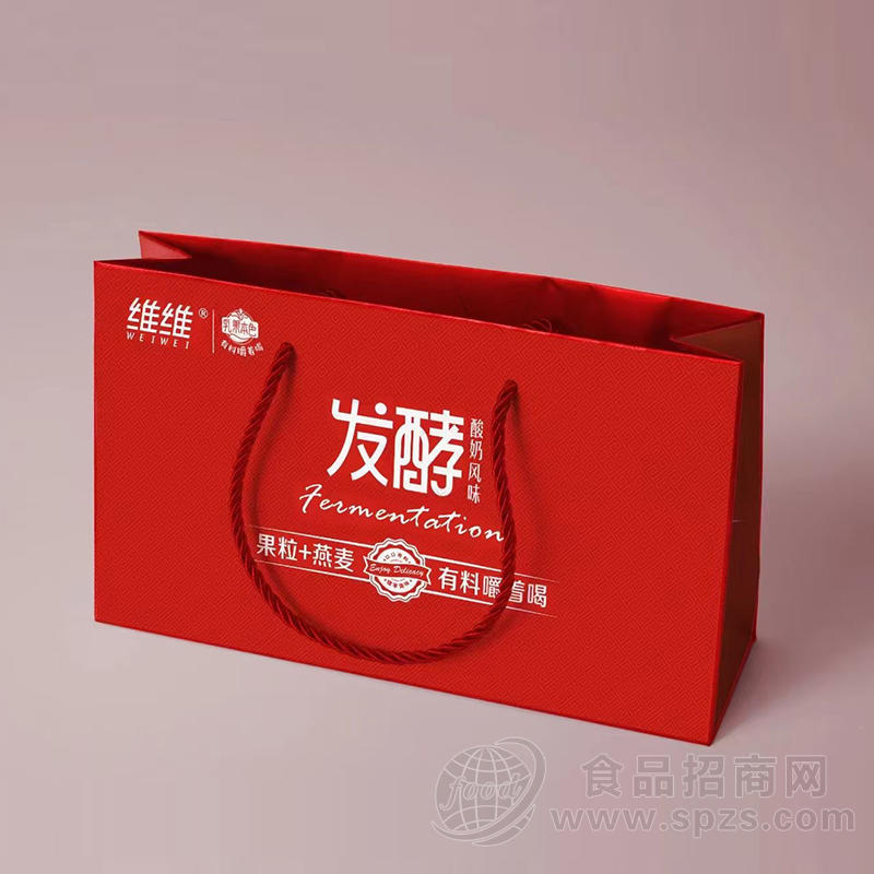 维维发酵果粒燕麦奶箱装乳饮料招商