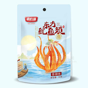 橫嶺湖東方魷魚(yú)須香辣味休閑食品袋裝招商50g