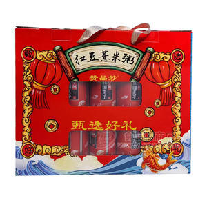 赞品妙红豆薏米粥方便粥春节礼盒