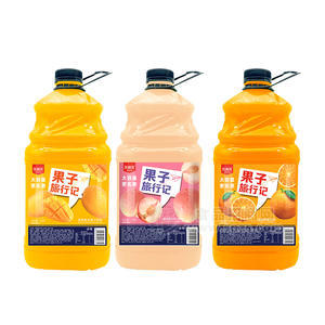 友利友芒果蜜桃果汁飲料橙味風(fēng)味飲料2.5L