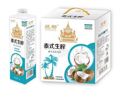 统椰泰式生榨椰汁植物蛋白饮料1L