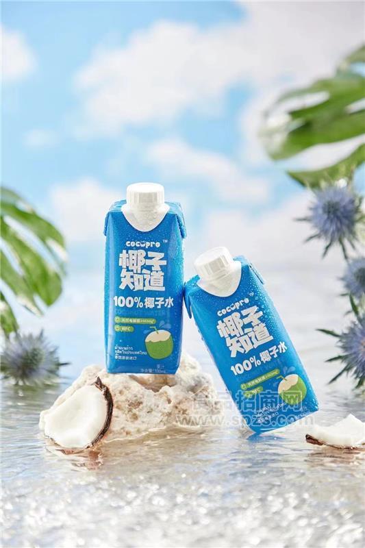 椰子知道100%椰子水330ml