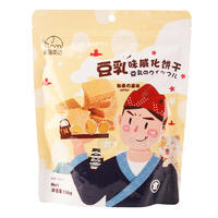 法思觅语豆乳味威化饼干膨化食品袋装招商106g
