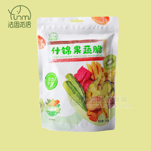 法思覓語什錦果蔬脆休閑食品袋裝招商250g