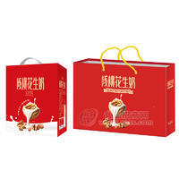 浩明核桃花生奶风味乳饮料箱装招商