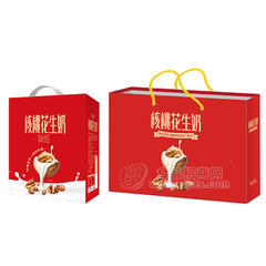 浩明核桃花生奶风味乳饮料箱装招商