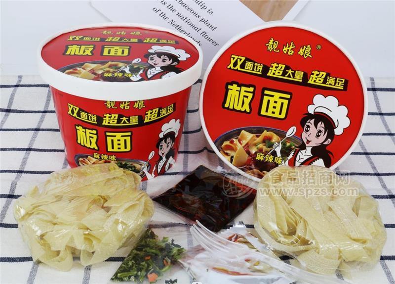 靓姑娘板面麻辣味桶装