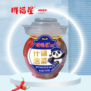 胖福星什錦泡菜咸菜調(diào)味品500g