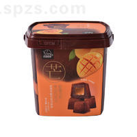 法思觅语松露方形夹心巧克力芒果味休闲食品盒装招商158g