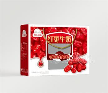 智匯超腦紅棗牛奶復合蛋白飲品箱裝招商250ml