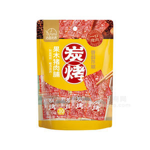 法思覓語炭烤果木豬肉脯蜜汁味休閑食品袋裝招商50g