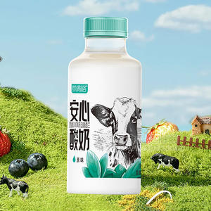 顏滿(mǎn)格原味發(fā)酸酸奶乳飲料400ml