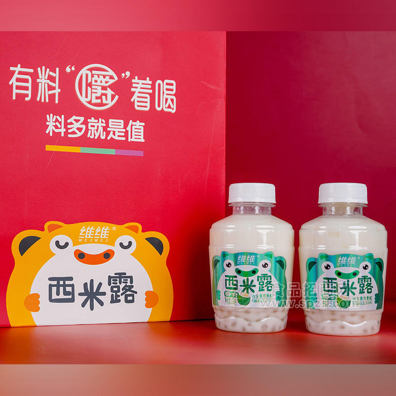 維維椰奶西米露乳飲料乳酸菌瓶裝招商320g