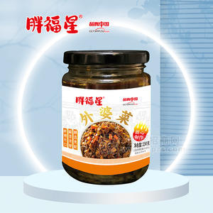 胖福星外婆菜方便食品調(diào)味品230g