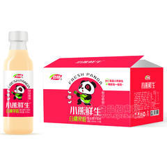 浩明白桃果粒复合果汁饮料箱装招商500ml×15瓶