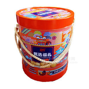 好卫来张经理甄选福礼曲奇饼干桶装春节年货礼盒厂家糕点食品礼盒饼干