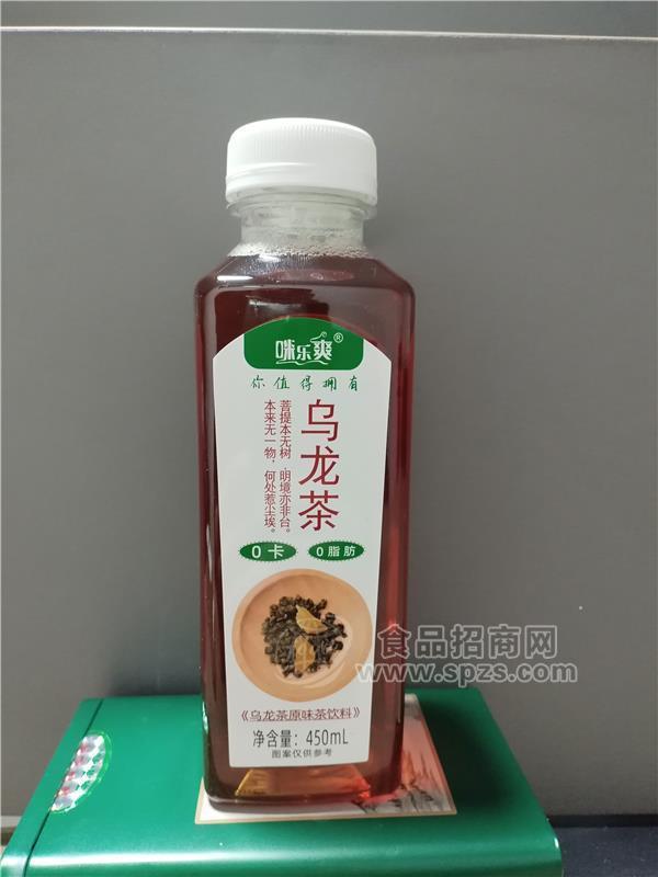 咪乐爽乌龙茶原味茶饮料瓶装450ml