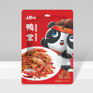 小野心鸭掌鲜辣味（袋中袋）招商100克
