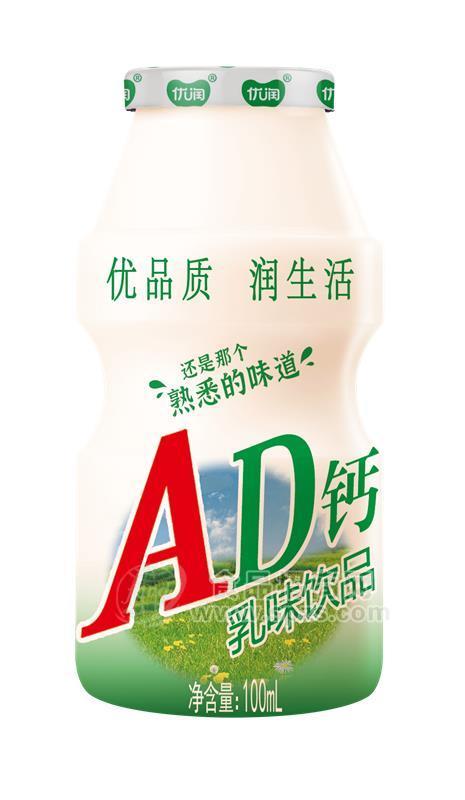 優(yōu)潤AD鈣乳味飲品100ml