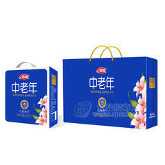 浩明中老年无糖高钙奶植物蛋白竖礼盒招商
