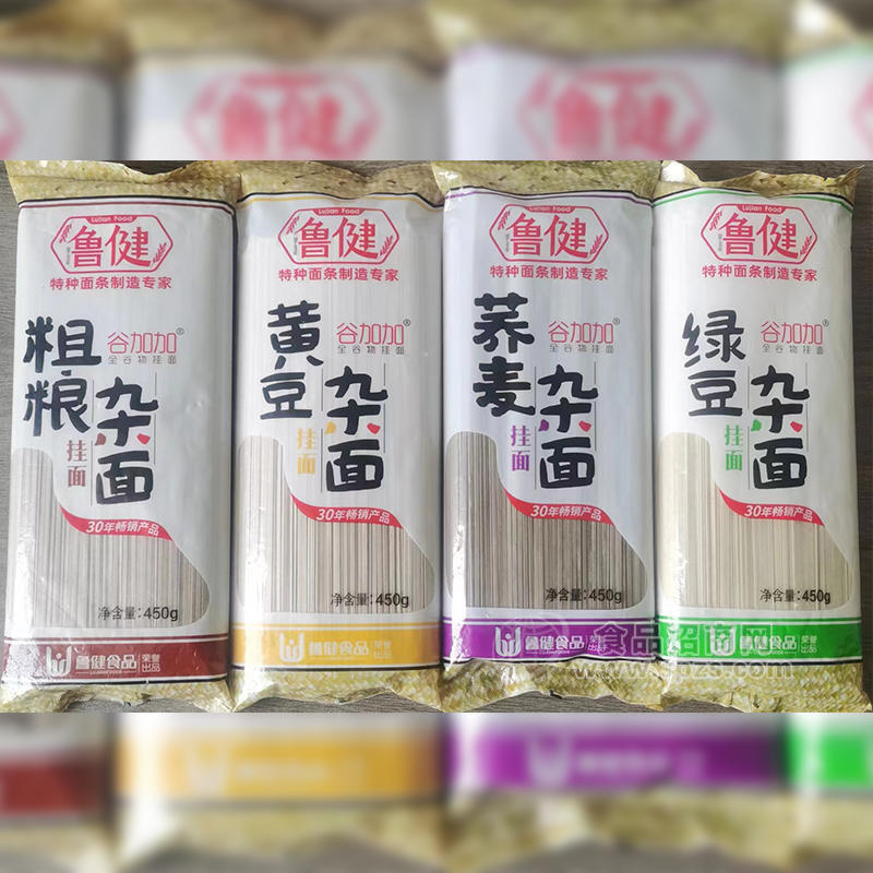 鲁健谷加加杂面系列袋装招商450g