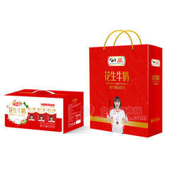 浩明花生牛奶小天窗乳饮料招商