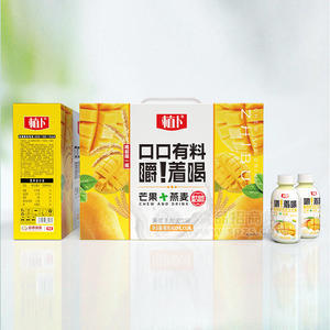 植卜芒果燕麦果浆乳酸菌饮品箱装招商400ml×10瓶