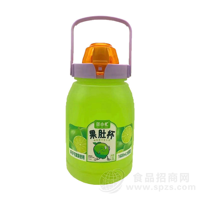 范小忙果肚杯果汁饮料1.6L招商