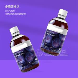 膳食纤维西梅果汁饮料西梅益生元纤维饮料果蔬汁西梅汁