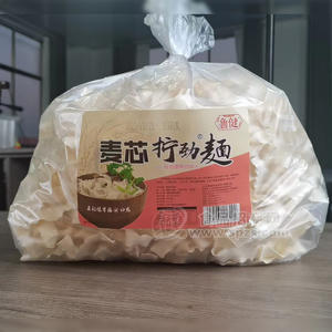 魯健麥芯擰勁麺干面片袋裝招商1000g