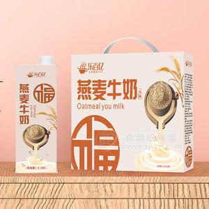 樂百億燕麥牛奶飲品1.25LX6瓶招商代理