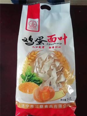 三联食品 鸡蛋面叶1kg
