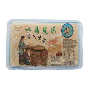 煜味原水晶皮冻罐头盒装招商500g