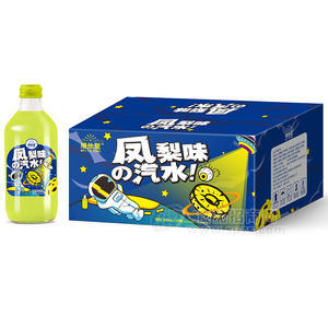 维他星凤梨味汽水箱装招商369ml×20瓶