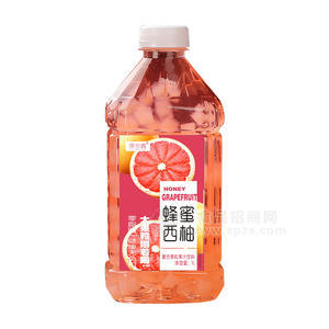 豫浪鑫蜂蜜柚子大果粒嚼著吃飲料批發(fā)招商1L