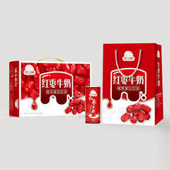 智汇超脑红枣牛奶复合蛋白饮料箱装招商