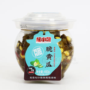 壇小脆脆黃瓜醬腌菜醬菜咸菜下飯菜罐裝招商400g