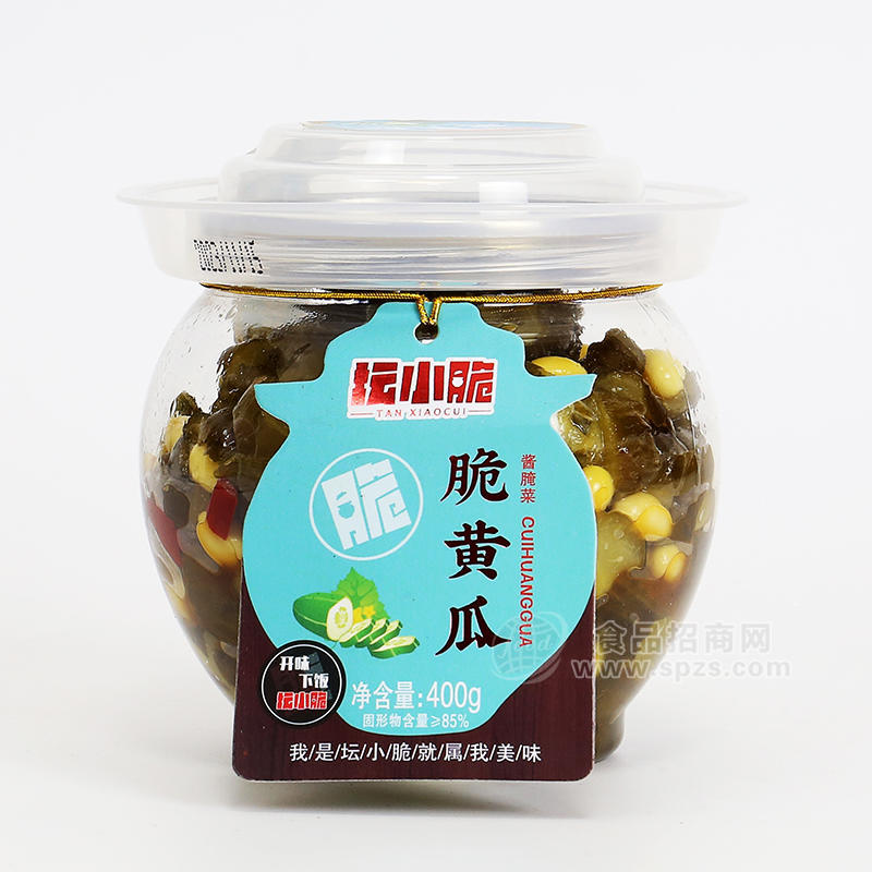 壇小脆脆黃瓜醬腌菜下飯菜罐裝招商400g