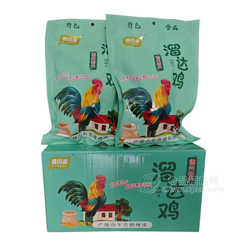 德香源溜达鸡方便食品箱装