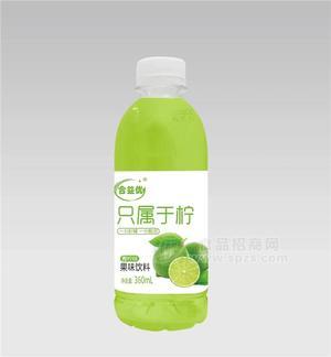 合益優(yōu)果味果汁飲料360ml（青檸味）