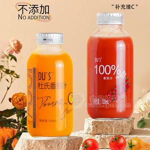 DUS杜氏番茄汁果汁飲料健康純果汁318ml