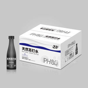 鲸颜天然苏打水420mlx24瓶