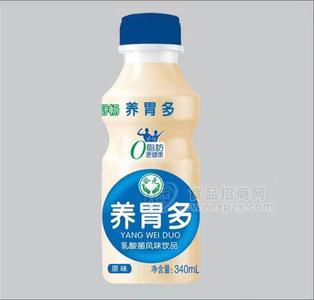 合元养胃多乳酸菌饮品风味饮料340ml（原味）