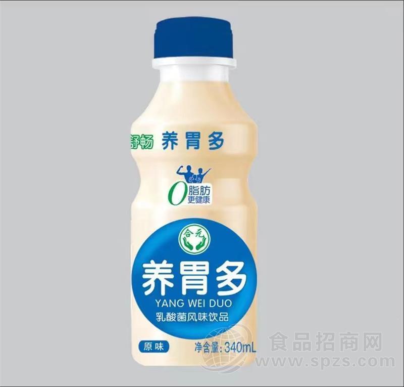 合元养胃多乳酸菌饮品风味饮料340ml（原味）
