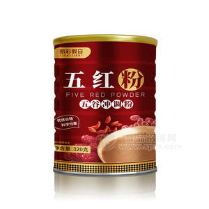 定制抖音同款五谷雜糧即食代餐五紅谷物粉五黑粉oem