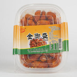金御盛香辣酥休閑食品盒裝招商