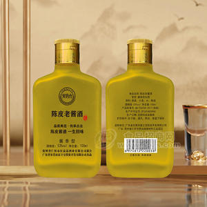 突釣臺醬香型白酒陳皮老酒53%vol100ml