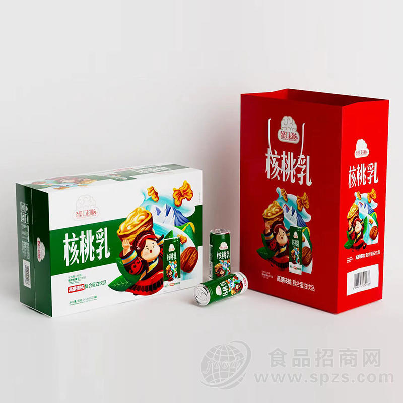 智汇超脑核桃乳高原核桃饮料招商