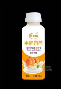 合益優(yōu)果粒奶昔310ml（黃桃椰果）