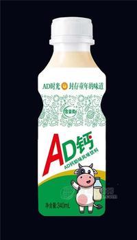 合益优AD钙奶风味饮料340ml